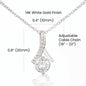 To My Soulmate - You're My Favorite Everything - Love Knot Necklace