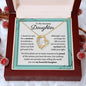 To My Daughter - I Am So Proud You Are My Daughter - Forever Love Necklace