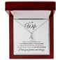 To My Wife | Love You Forever & Always - Alluring Beauty Necklace