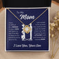 To My Mother | You'll Always Be My Amazing Mom - Love Knot Necklace