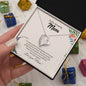 To My Amazing Mom | Thank You For Your Unconditional Love & Support - Forever Love Necklace