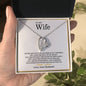 To My Wife | You Are My Everything - Forever Love Necklace