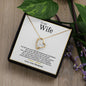 To My Wife | You Are My Everything - Forever Love Necklace
