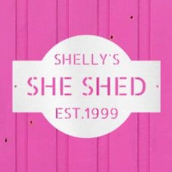 She Shed Personalized Steel Sign