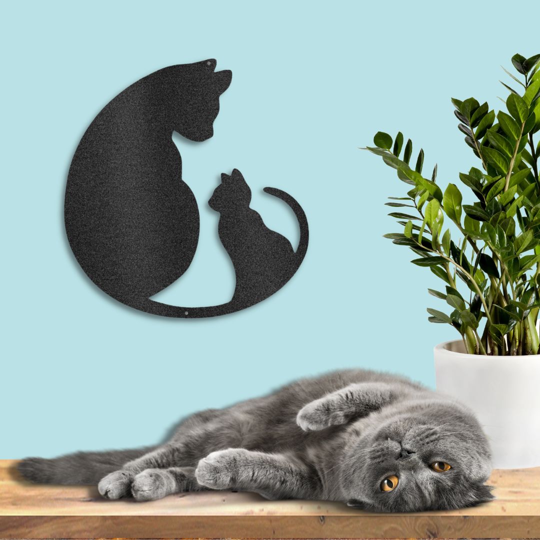 Cat Lover Steel Sign