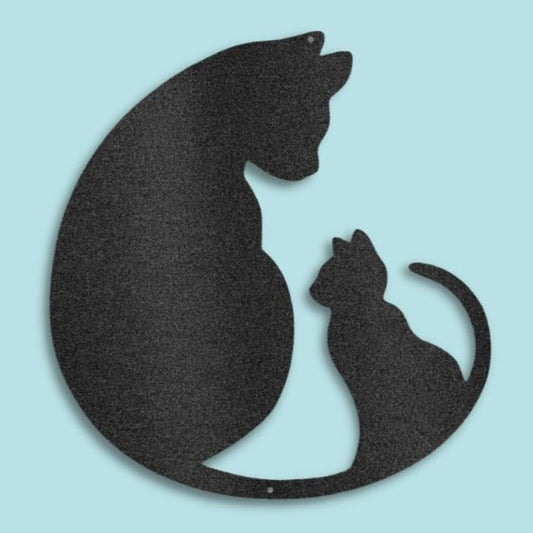 Cat Lover Steel Sign