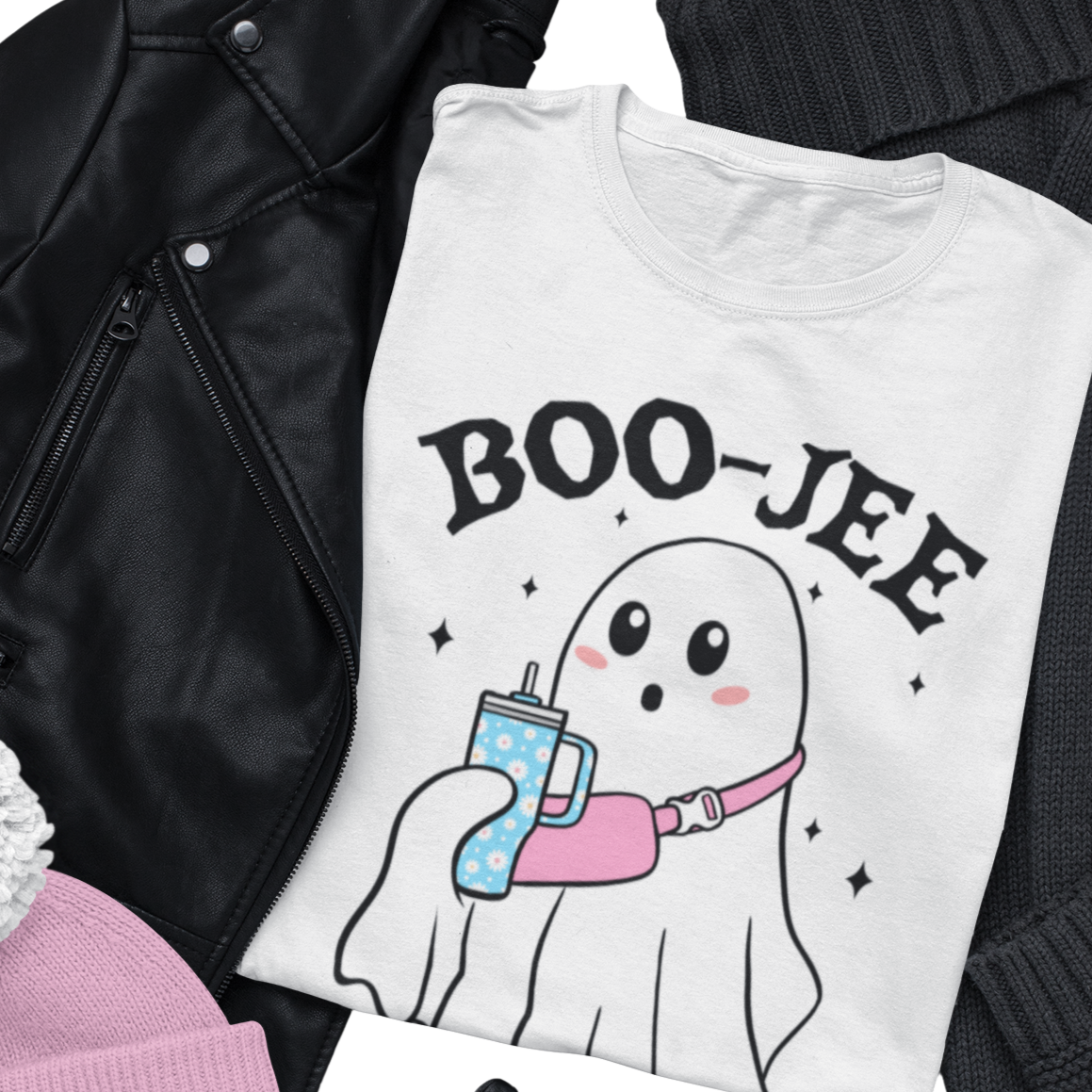 Boo-Jee Ghost Halloween T-Shirt