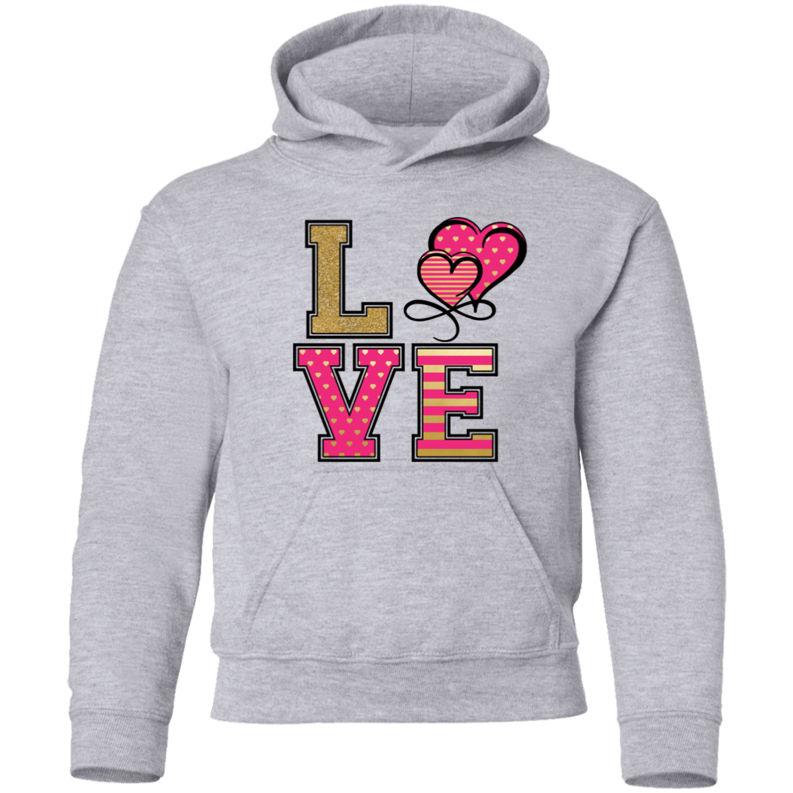 Love Balloons Valentine's Day Kids' Collection - Toddler T-Shirt, Youth T-Shirt, & Youth Hoodie