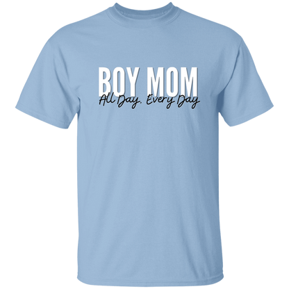 Boy Mom All Day, Every Day T-Shirts, Long-Sleeve Tees, & Sweatshirts