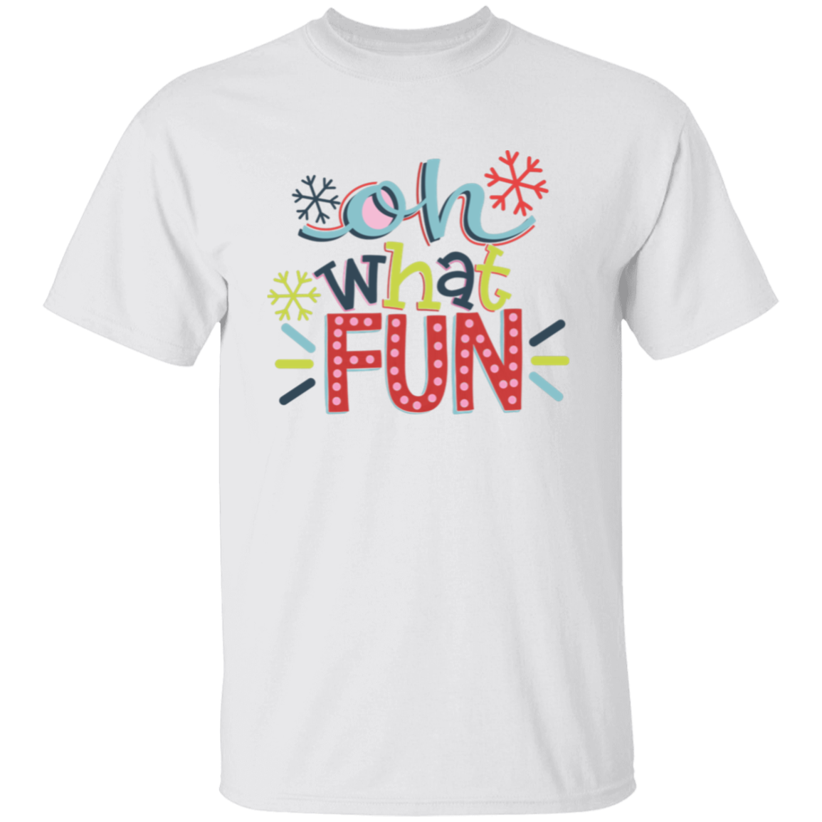 Oh What Fun Christmas Collection - T-Shirts, Long-Sleeve Tees, Raglan Tees, Hoodies, & Mugs