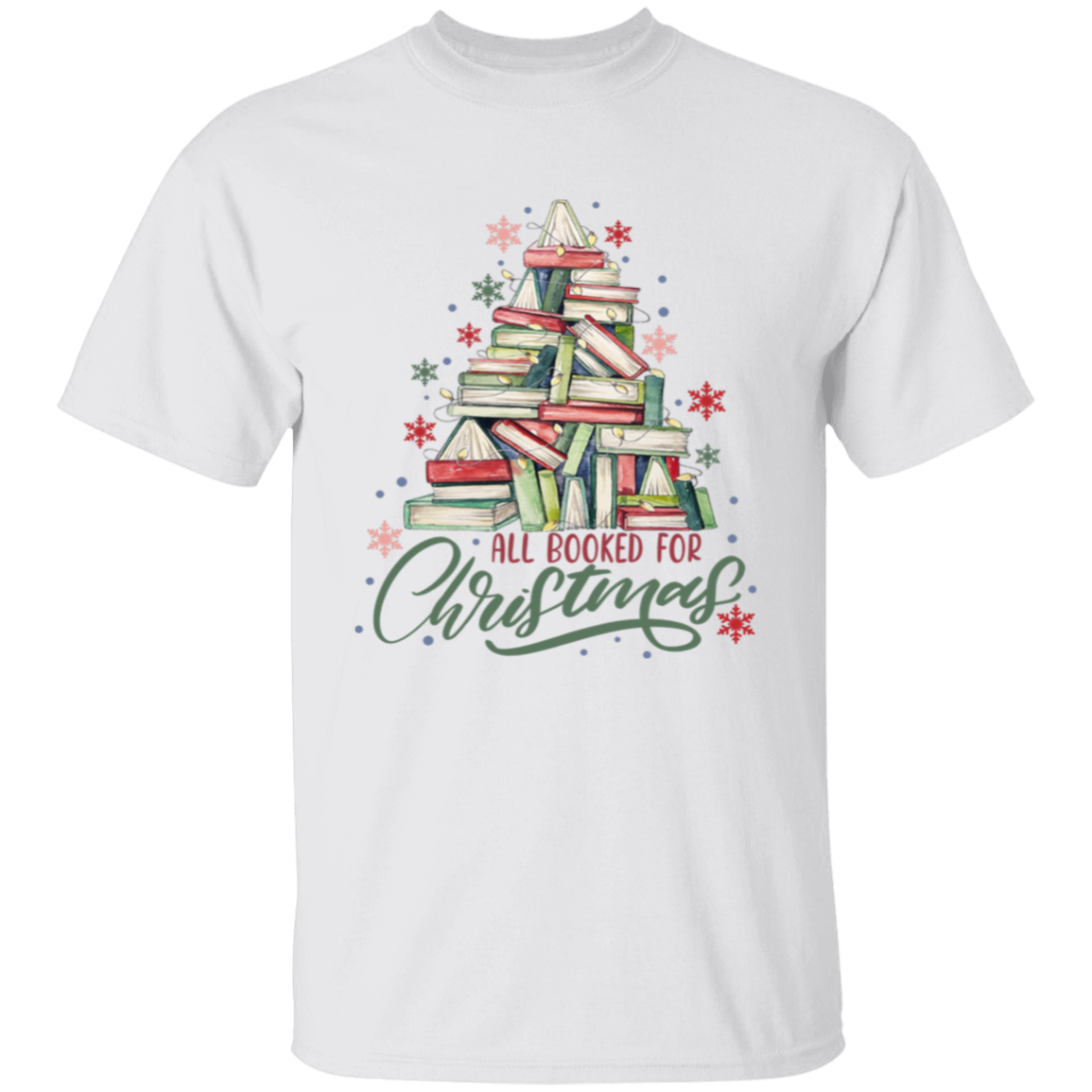 All Booked For Christmas T-Shirt