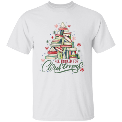 All Booked For Christmas T-Shirt