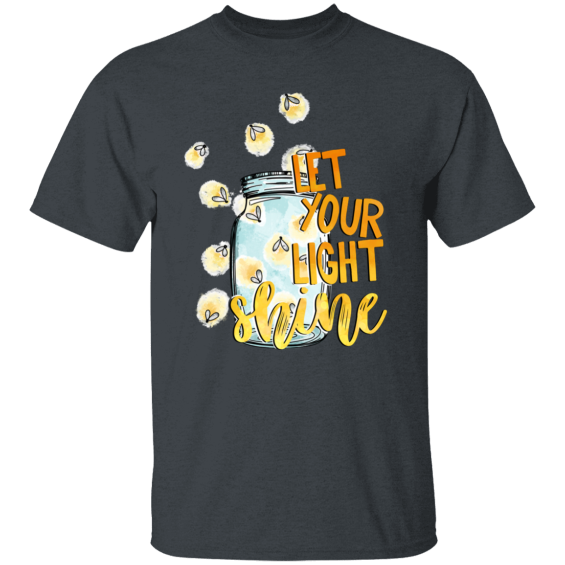 Let Your Light Shine Inspirational Collection - Graphic T-Shirt, Long-Sleeve Tees, Sweatshirts, Mugs, & Throw Pillows