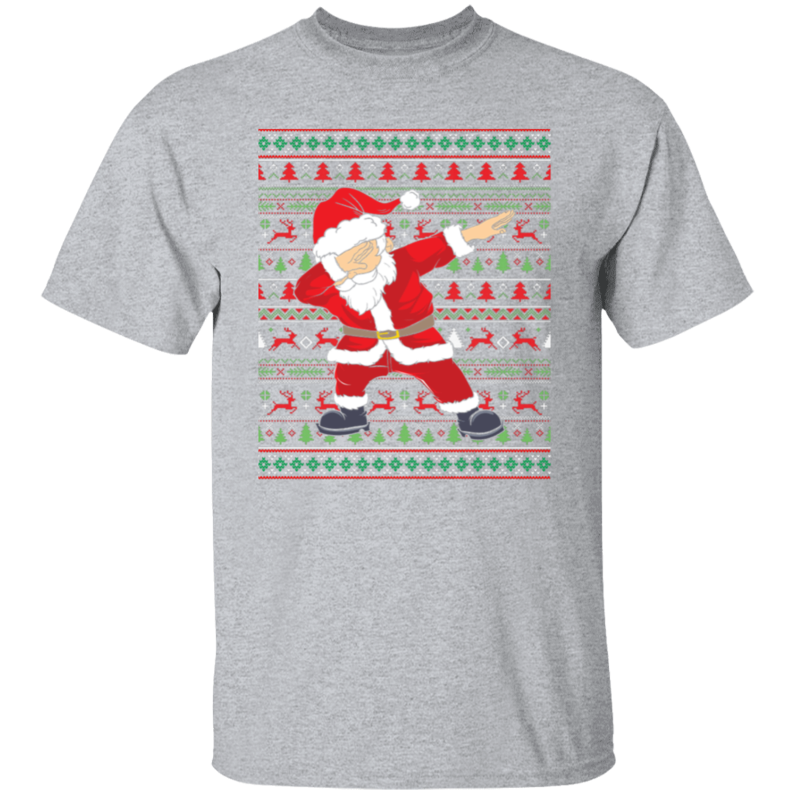 Dabbing Santa Ugly Christmas Sweater T-Shirt