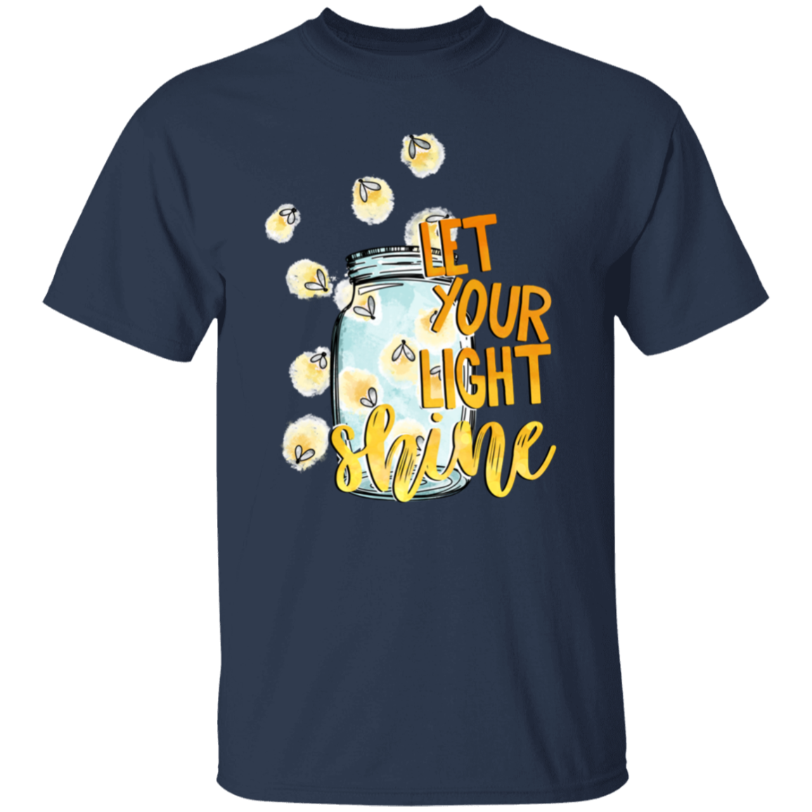 Let Your Light Shine Inspirational Collection - Graphic T-Shirt, Long-Sleeve Tees, Sweatshirts, Mugs, & Throw Pillows