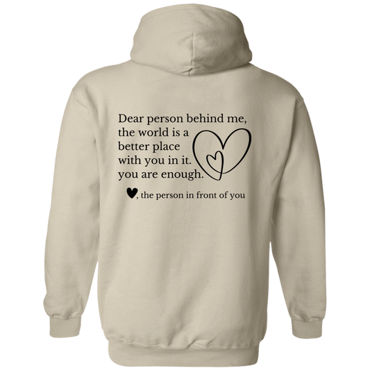 Dear Person Behind Me, You Are Enough Mental Health Awareness Sweatshirts & Hoodies