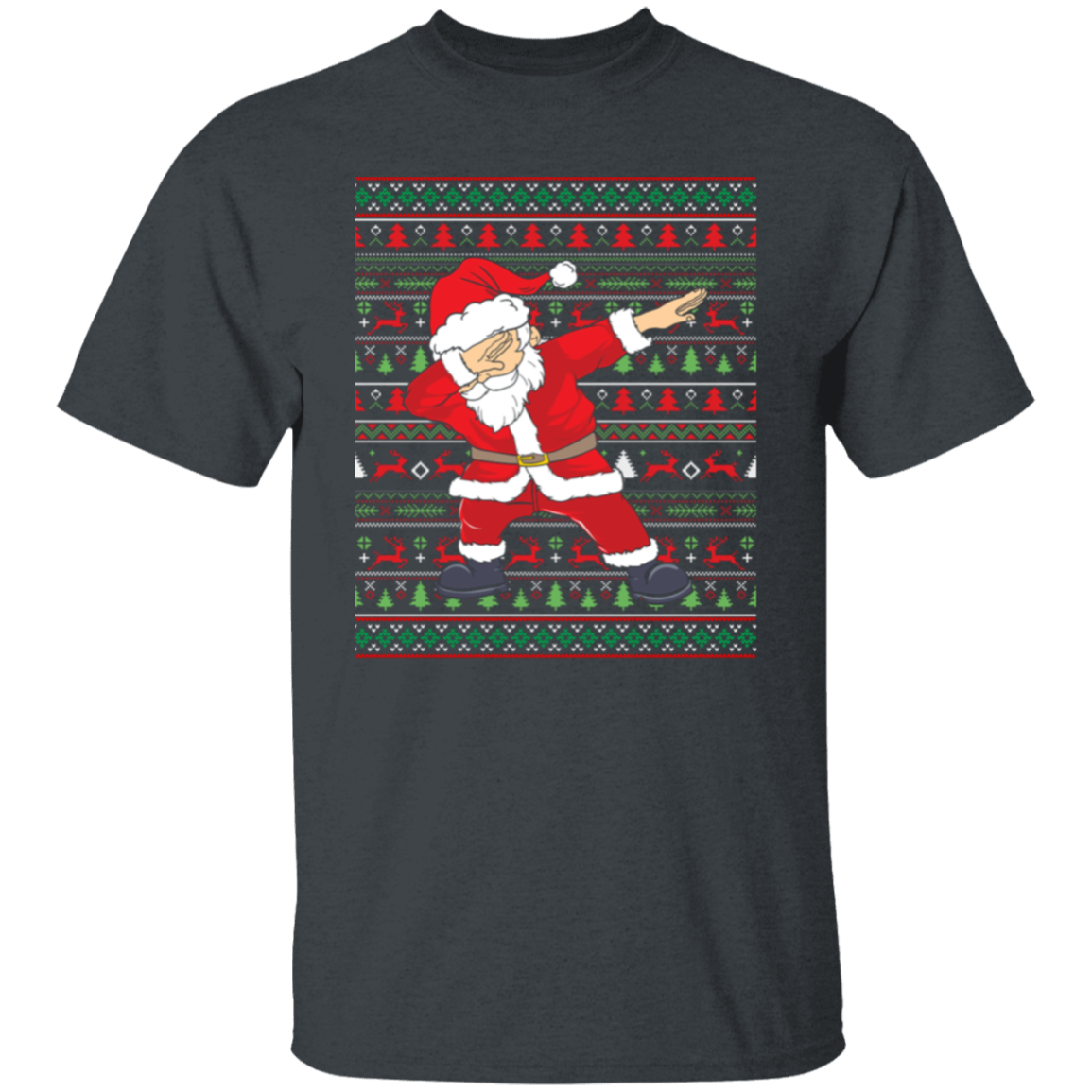 Dabbing Santa Ugly Christmas Sweater T-Shirt