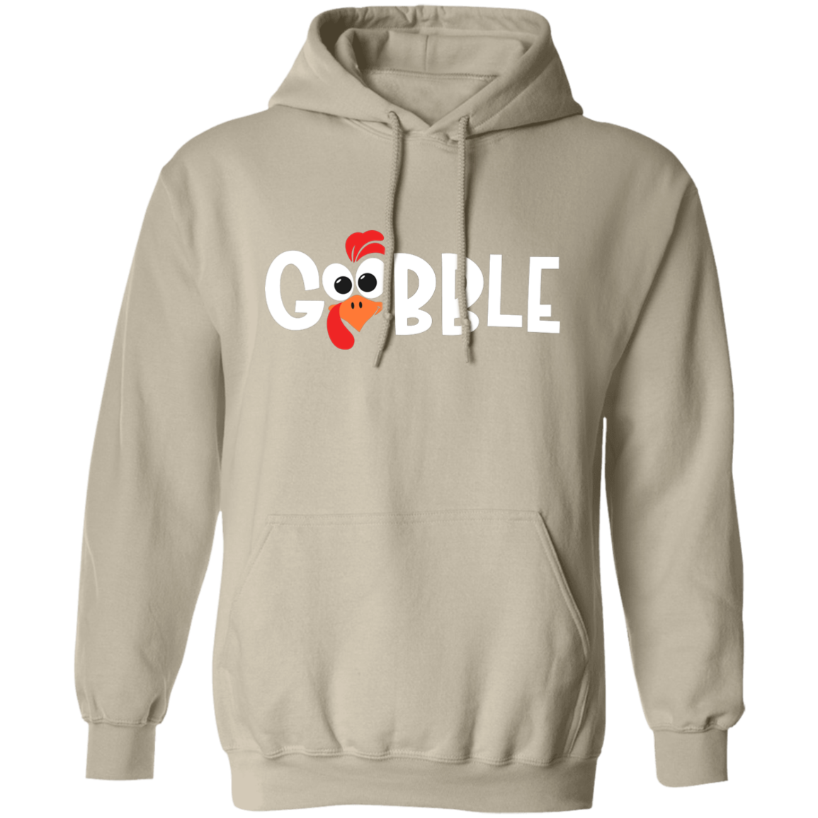 Thanksgiving Turkey GOBBLE Funny Pullover Hoodie