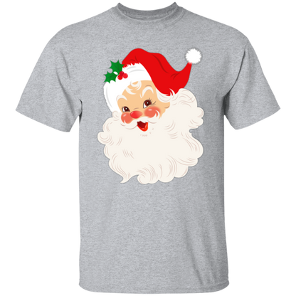 Retro Santa Claus Vintage Style Christmas T-Shirt