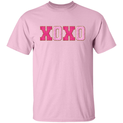 XOXO Faux Chenille Glitter Patches Valentine's Day Collection - Youth & Adult T-Shirts & Sweatshirts