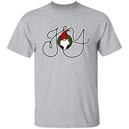 Christmas Joy Gnome Holiday T-Shirt