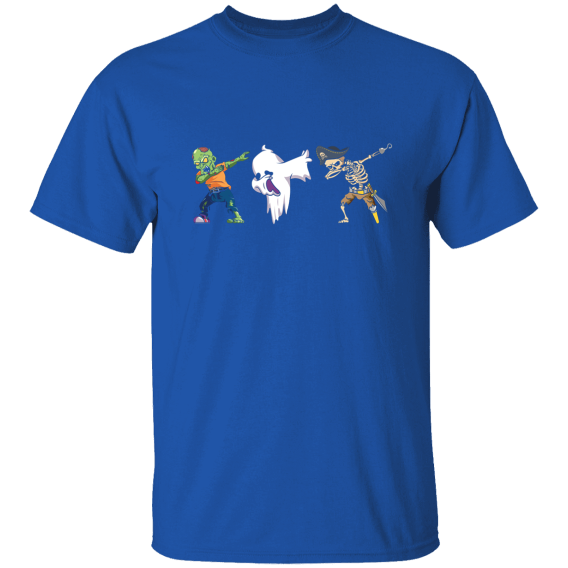 Halloween Dabbing  Zombie, Ghost, & Skeleton T-Shirt