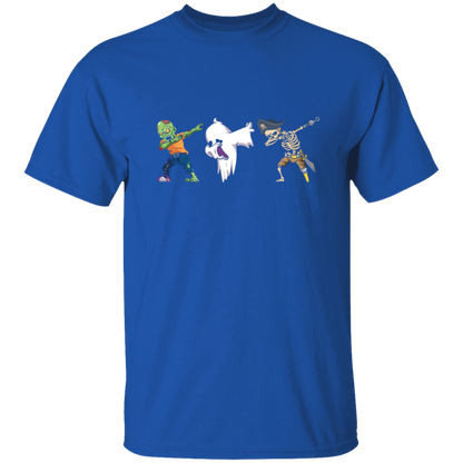 Halloween Dabbing  Zombie, Ghost, & Skeleton T-Shirt