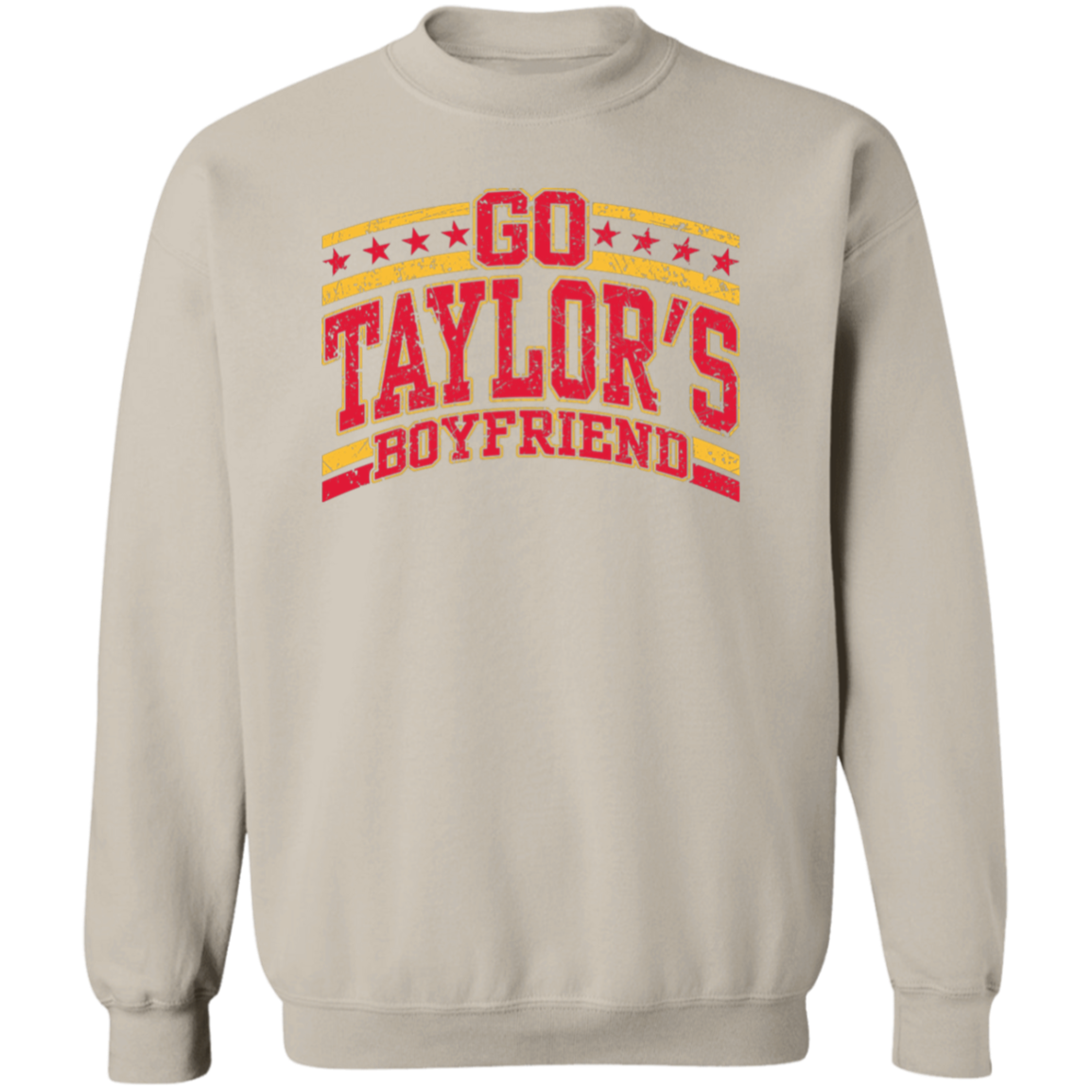 Go Taylor's Boyfriend Football T-Shirt & Crewneck Sweatshirt