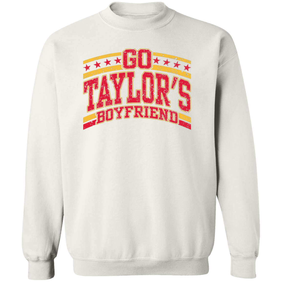 Go Taylor's Boyfriend Football T-Shirt & Crewneck Sweatshirt