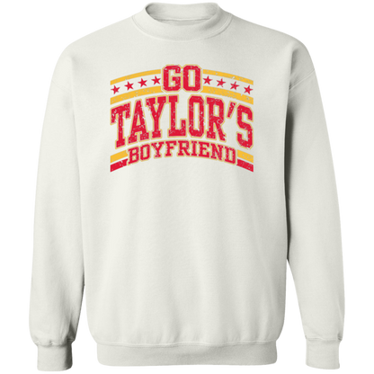 Go Taylor's Boyfriend Football T-Shirt & Crewneck Sweatshirt