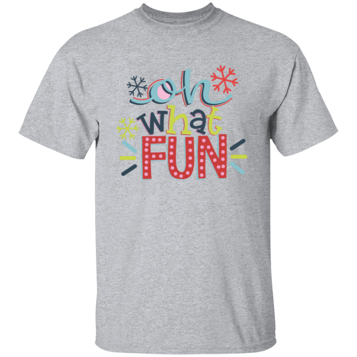 Oh What Fun Christmas Collection - T-Shirts, Long-Sleeve Tees, Raglan Tees, Hoodies, & Mugs