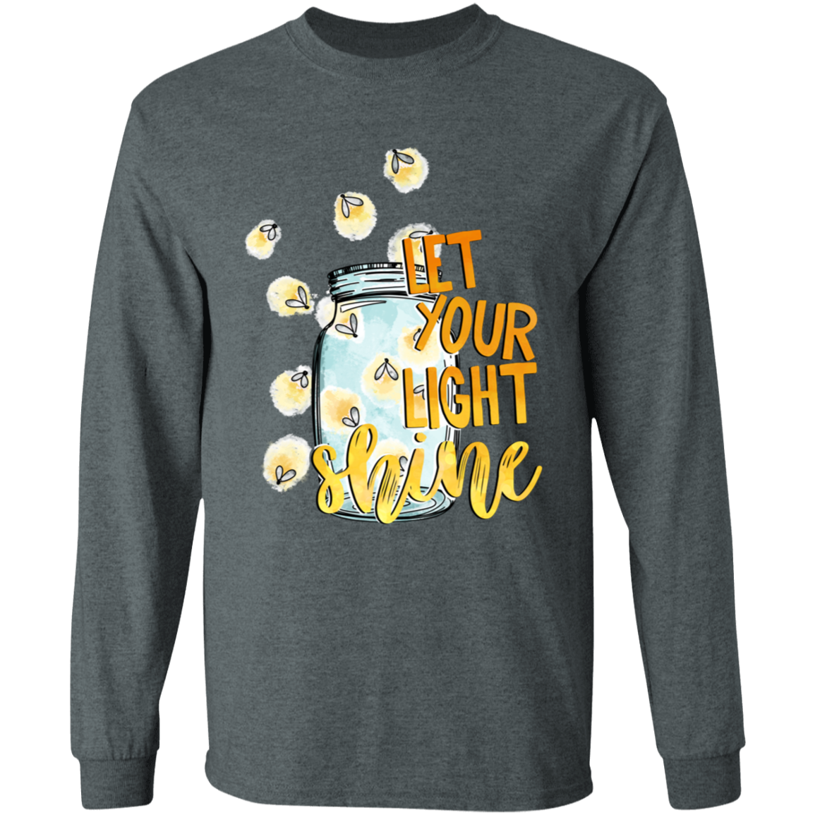 Let Your Light Shine Inspirational Collection - Graphic T-Shirt, Long-Sleeve Tees, Sweatshirts, Mugs, & Throw Pillows