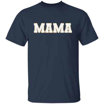 Nana, Mama, & Mini T-Shirt Collection - White Faux Chenille Glitter Patch Matching Family Shirts