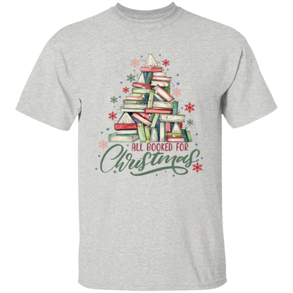 All Booked For Christmas T-Shirt