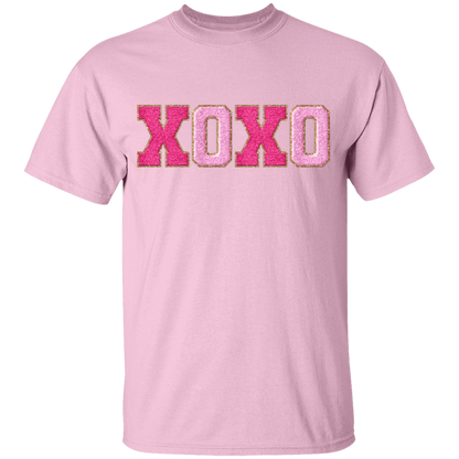 XOXO Faux Chenille Glitter Patches Valentine's Day Collection - Youth & Adult T-Shirts & Sweatshirts