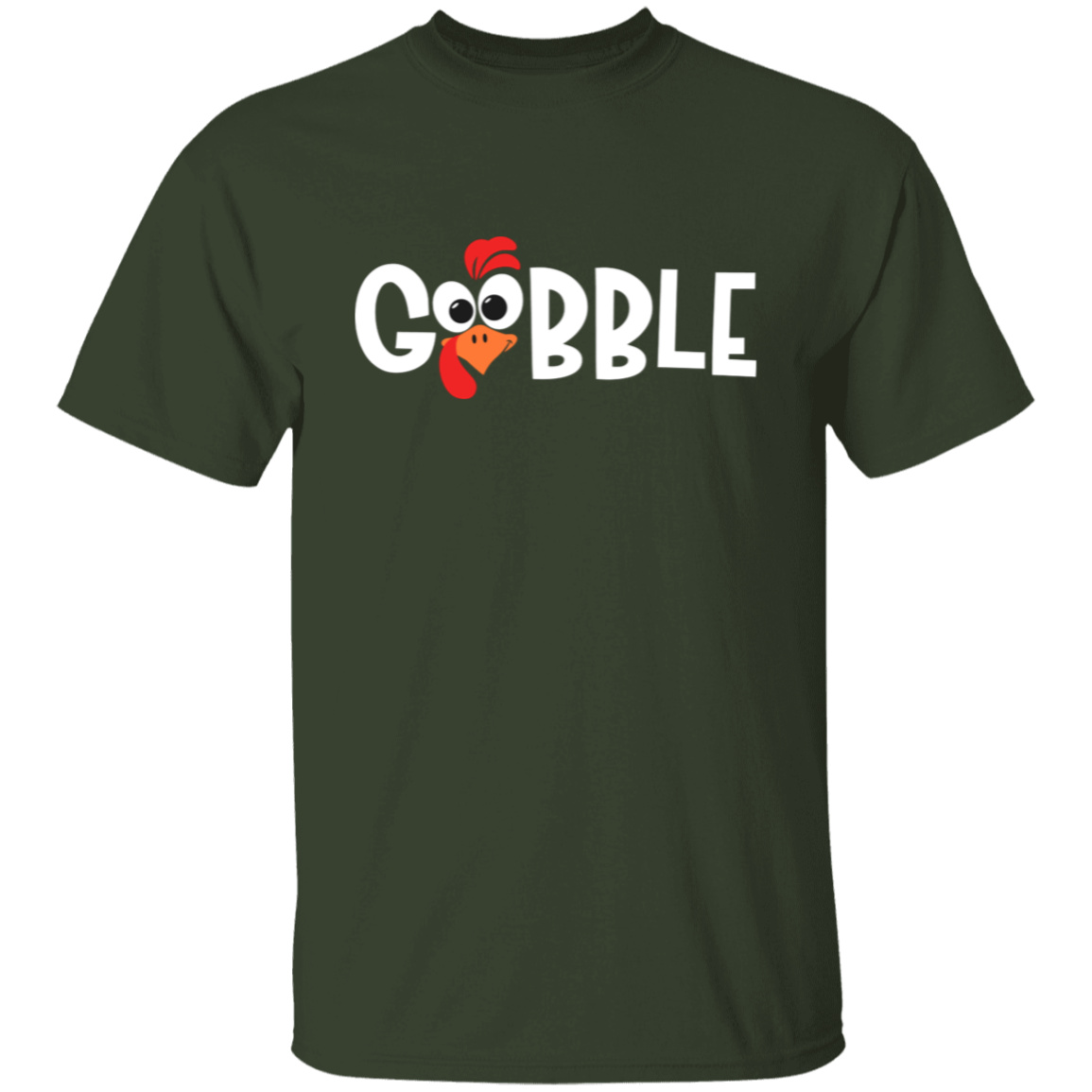 Thanksgiving Turkey GOBBLE Funny T-Shirt