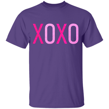 XOXO Glitter Valentine's Day Mommy & Me Collection - Adult, Youth, Toddler, & Infant T-Shirts & Sweatshirts