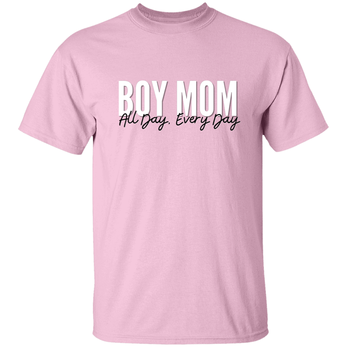 Boy Mom All Day, Every Day T-Shirts, Long-Sleeve Tees, & Sweatshirts