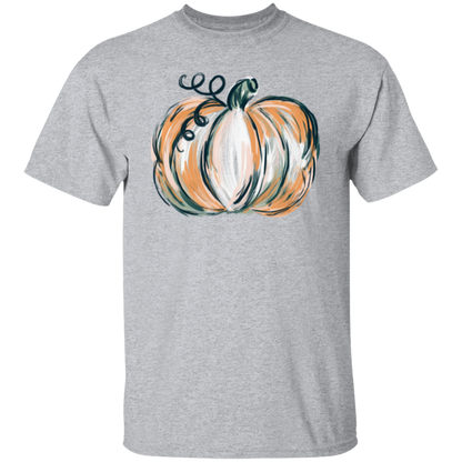 Painted Pumpkin Fall Thanksgiving T-Shirt