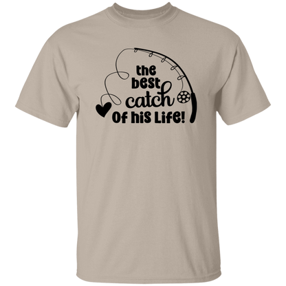 One Lucky Fisherman & Best Catch of His Life T-Shirt - His & Hers Set