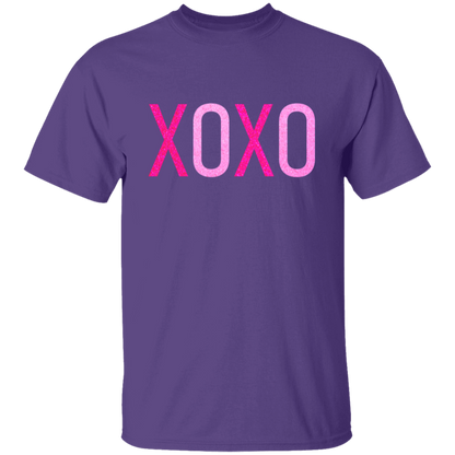 XOXO Glitter Valentine's Day Mommy & Me Collection - Adult, Youth, Toddler, & Infant T-Shirts & Sweatshirts