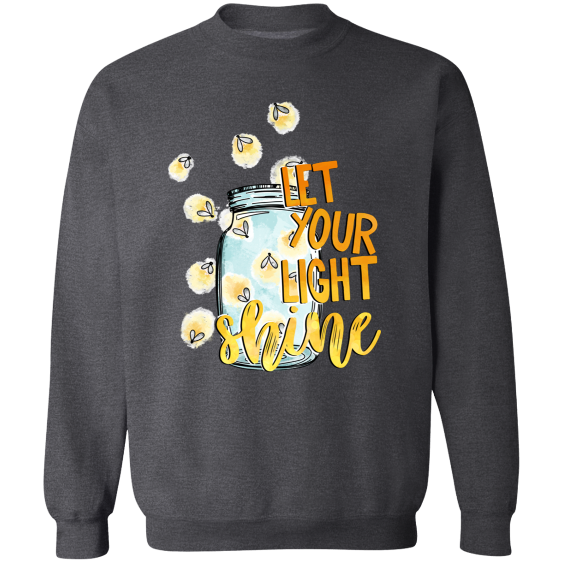 Let Your Light Shine Inspirational Collection - Graphic T-Shirt, Long-Sleeve Tees, Sweatshirts, Mugs, & Throw Pillows