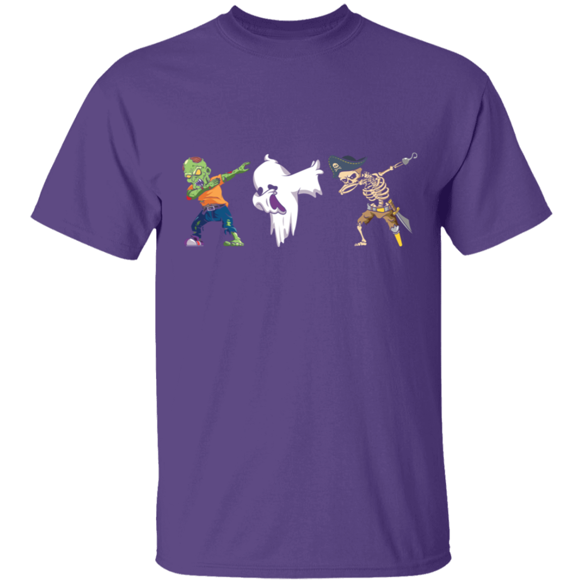 Halloween Dabbing  Zombie, Ghost, & Skeleton Youth T-Shirt