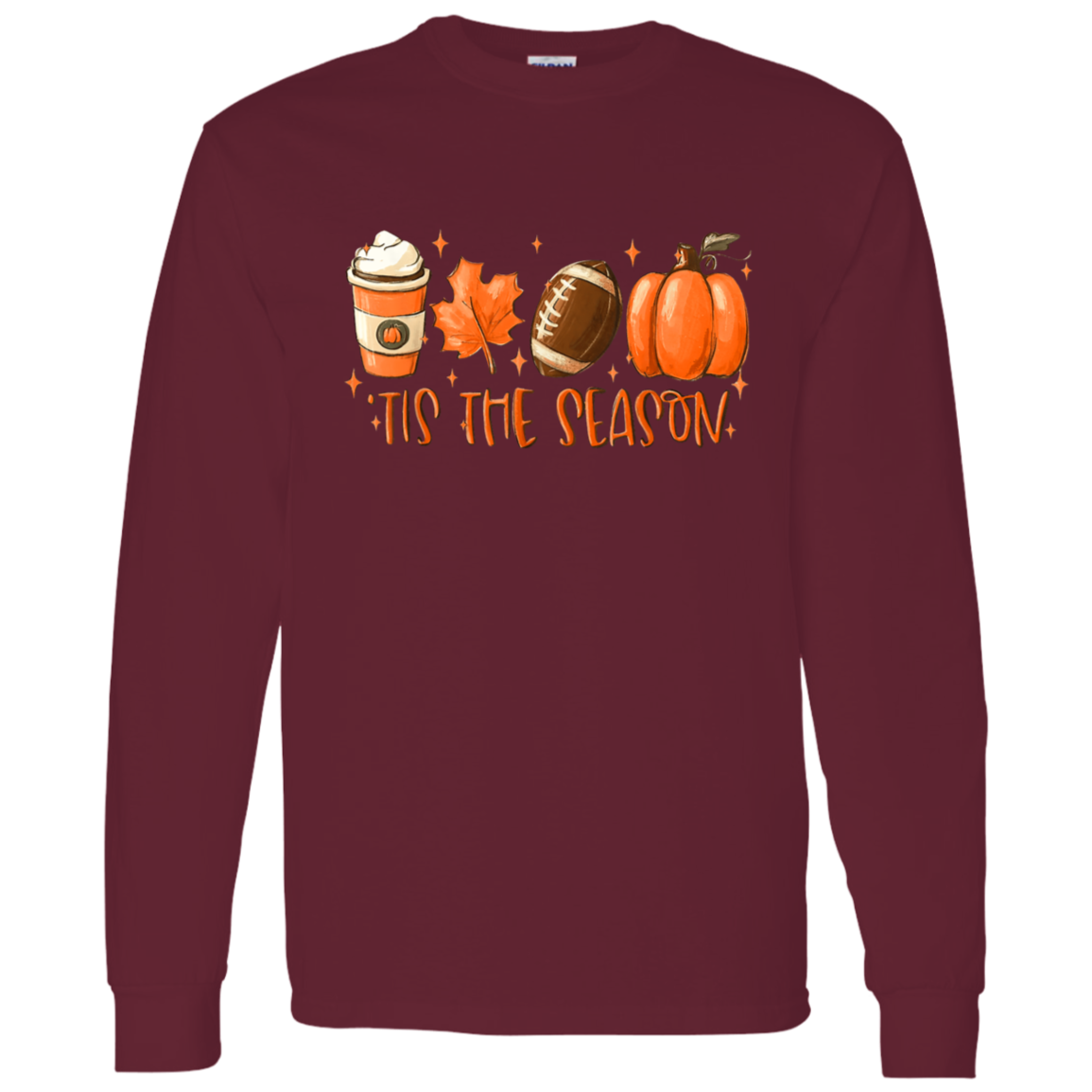 Tis The Season Fall-Themed LS T-Shirt