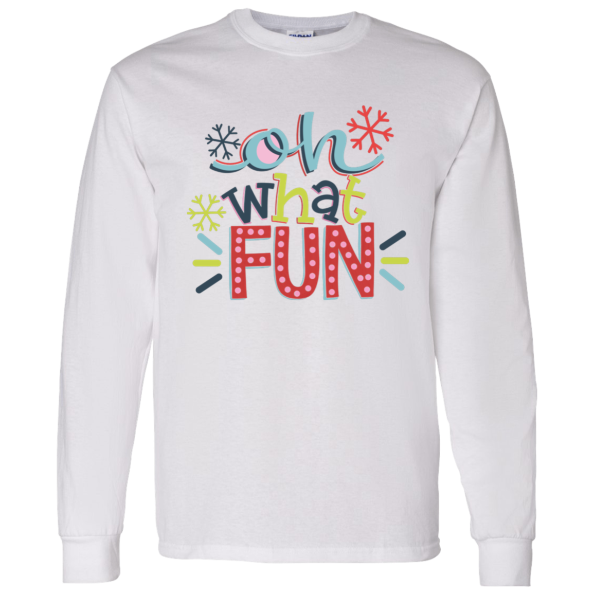 Oh What Fun Christmas Collection - T-Shirts, Long-Sleeve Tees, Raglan Tees, Hoodies, & Mugs