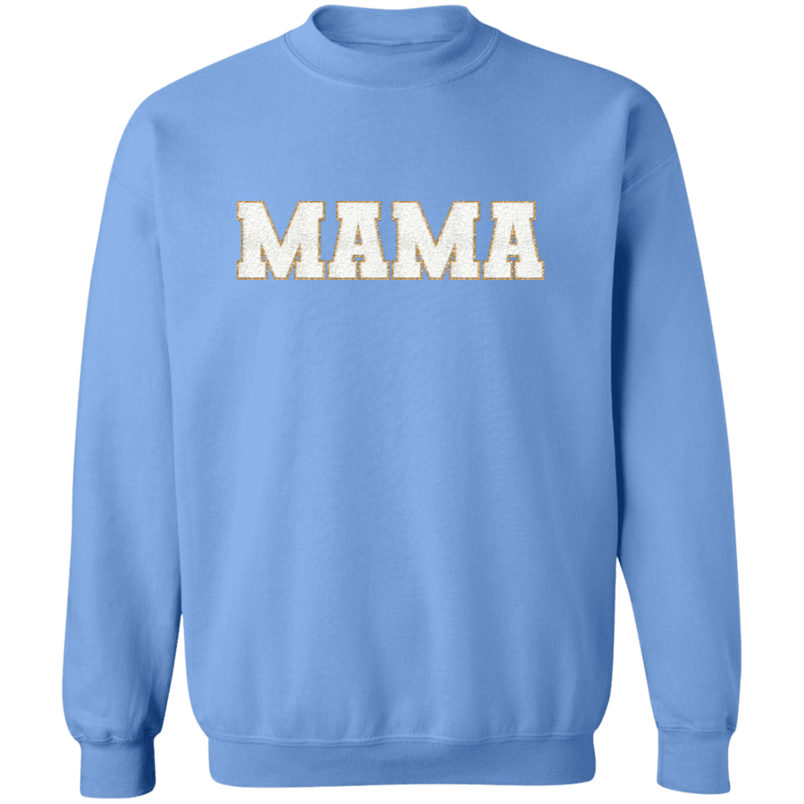 Nana, Mommy, & Me Shirts - White Faux Chenille Glitter Patches Matching Family Sweatshirts