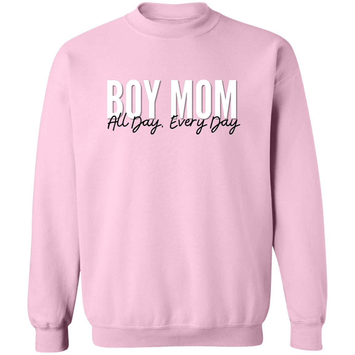 Boy Mom All Day, Every Day T-Shirts, Long-Sleeve Tees, & Sweatshirts