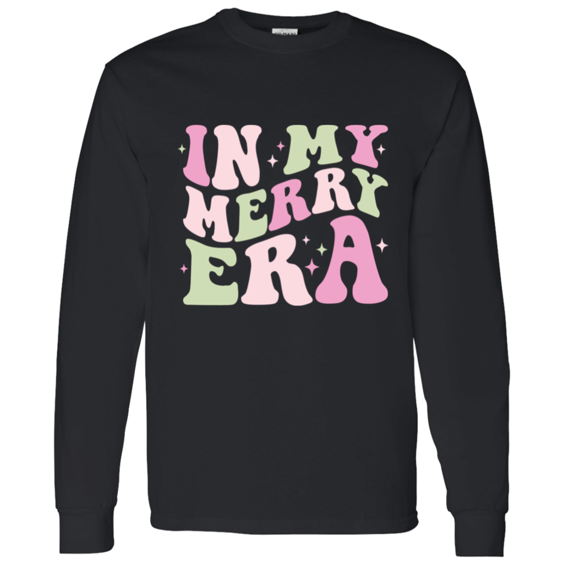 In My Merry Era Retro Long-Sleeve T-Shirt