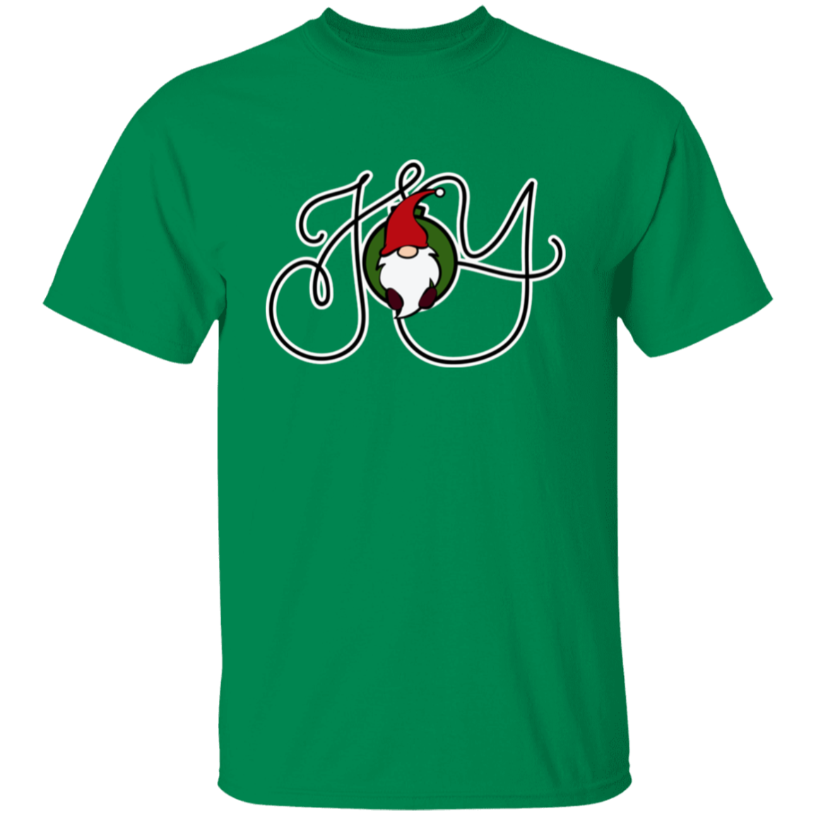 Christmas Joy Gnome Holiday T-Shirt