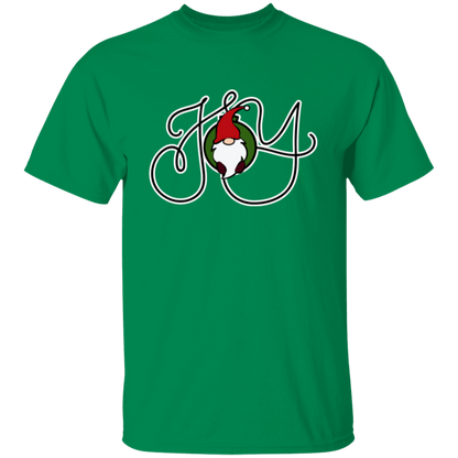 Christmas Joy Gnome Holiday T-Shirt